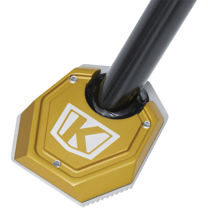 KURYAKYN 0510-0582 3837 Lodestar Kickstand Shoe Kickstand Pad - Gold - BMW