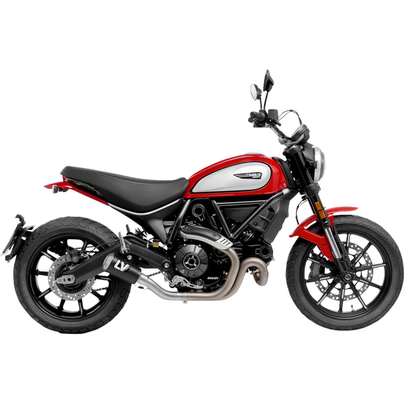 Leovince LV-10 Carbon Muffler - 15250CU Ducati Scrambler Icon / Scrambler Icon Dark / Scrambler Nightshift / Scrambler Urban Motard 2021-2022