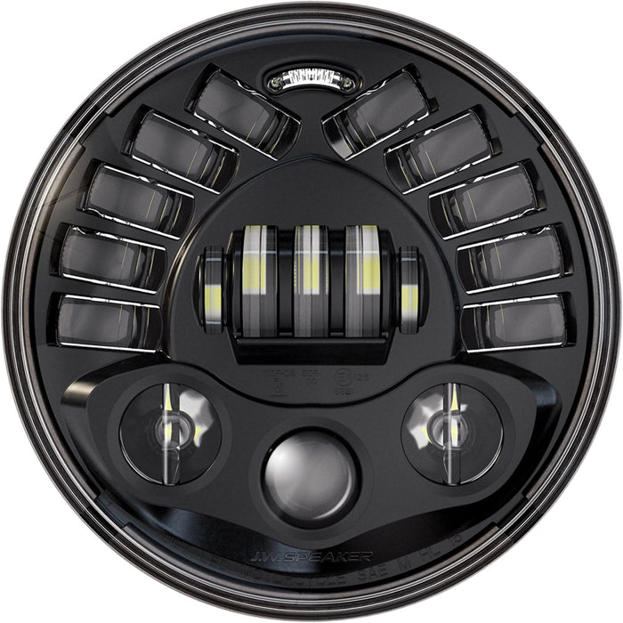 CUSTOM DYNAMICS 2001-2409 PB-7A-IND-B 7" Adaptive Headlamp for Indian 7" Adaptive Headlamp - Black