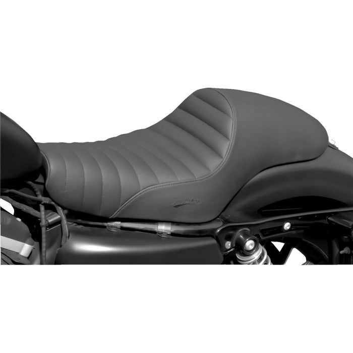 SADDLEMEN 0804-0455 807-11-0933 Americano 2-Up Cafe Seat - Americano Tuck And Roll Seat - XLR