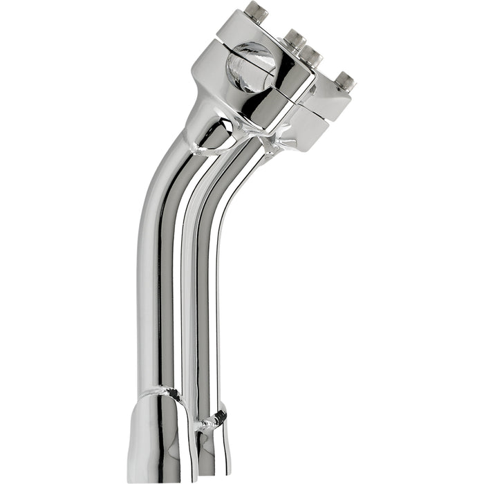 BILTWELL Murdock O/S Riser Risers - Oversized Pullback Chrome