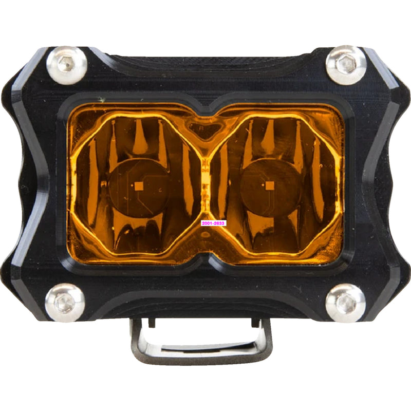 HERETIC 2001-2633 50210 6-Series Light Pod Flood Light - 2" - Amber