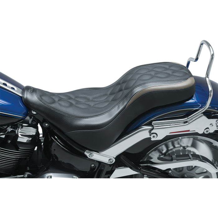 MUSTANG 0802-1097 75836 Day Tripper™ Seat - Double Helix Stitch - FLFB '18-'21