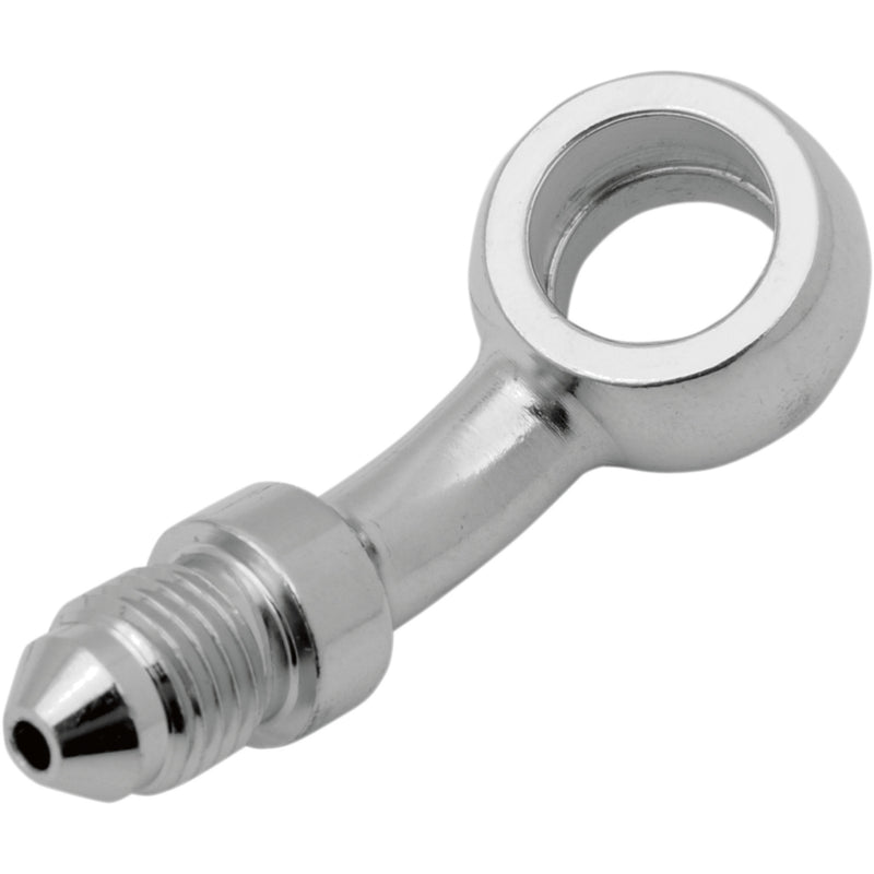 DRAG SPECIALTIES DS098153 Chrome Steel Banjo Fitting Banjo Fitting - 7/16" - 35°