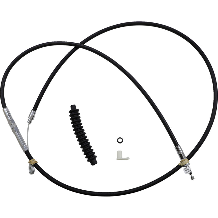 DRAG SPECIALTIES High-Efficiency Black Vinyl Clutch Cable