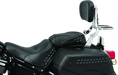 Kuryakyn 7080 Fixed Mounts Multi-purpose Driver & Passenger Backrest 18-Up Softail Black - User 1
