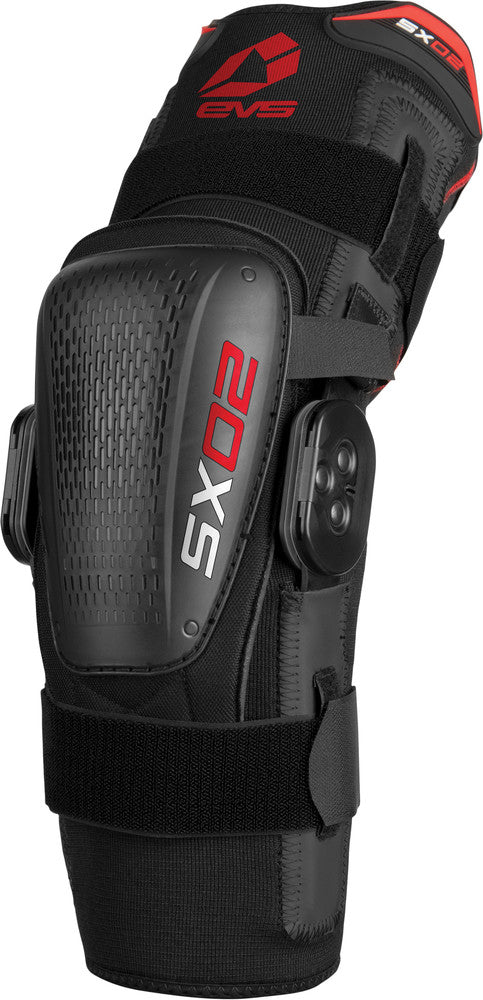 Evs 663-1025M SX02-20K-M SX02 KNEE BRACE BLACK MD