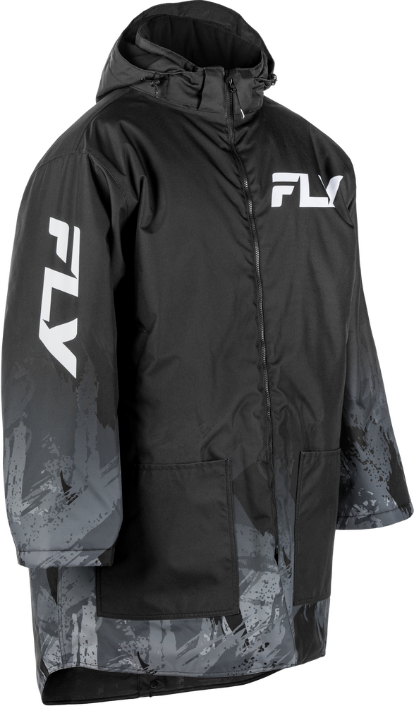 Fly Racing 470-4053S 470-4053S PIT COAT BLACK S/M