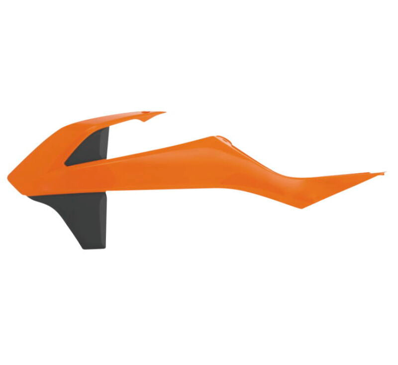 Acerbis 2685965225 18-24 KTM SX85/ 21-24 Gasgas MC85 Radiator Shroud - 16 Orange/ Black - Photo - Primary