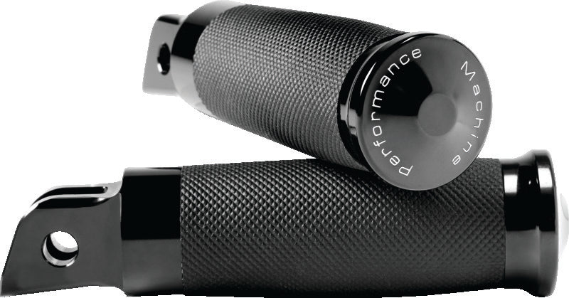 Performance Machine 0035-1235M-B Footpegs Contourrider - Black Ano - Photo - Primary