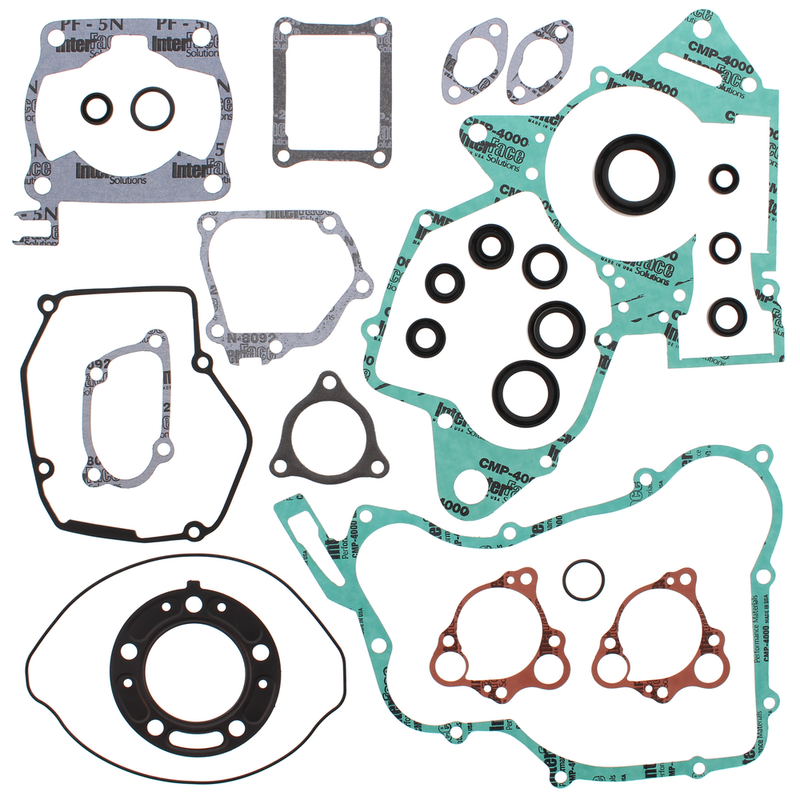 Vertex Complete Gasket SET With OIL Seals - 811235 Honda CR125R 1990-1997