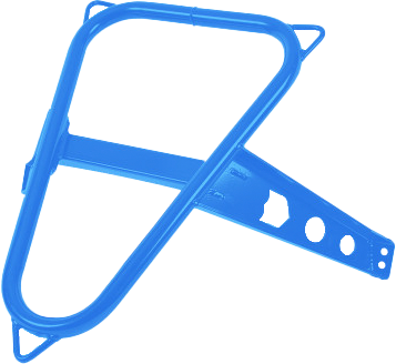 Pro Armor Spare Tire Mount Voodoo Blue POL - P141U300VB-689 Polaris RZR 2014-2021