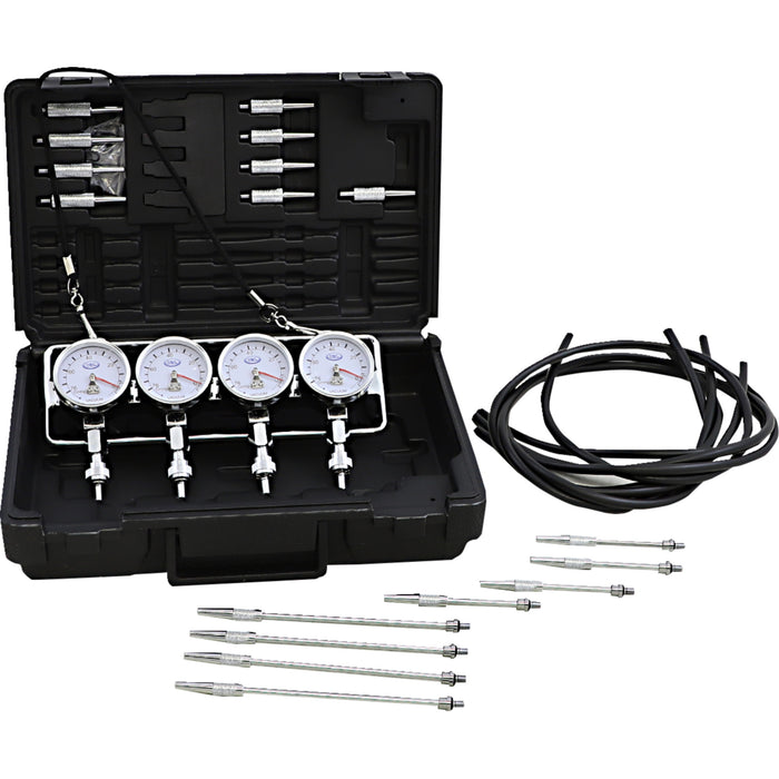 K&L SUPPLY 3804-0026 35-3019 Deluxe Vacuum Gauge Set Vacuum Gauge Set - Fuel Pressure - Deluxe