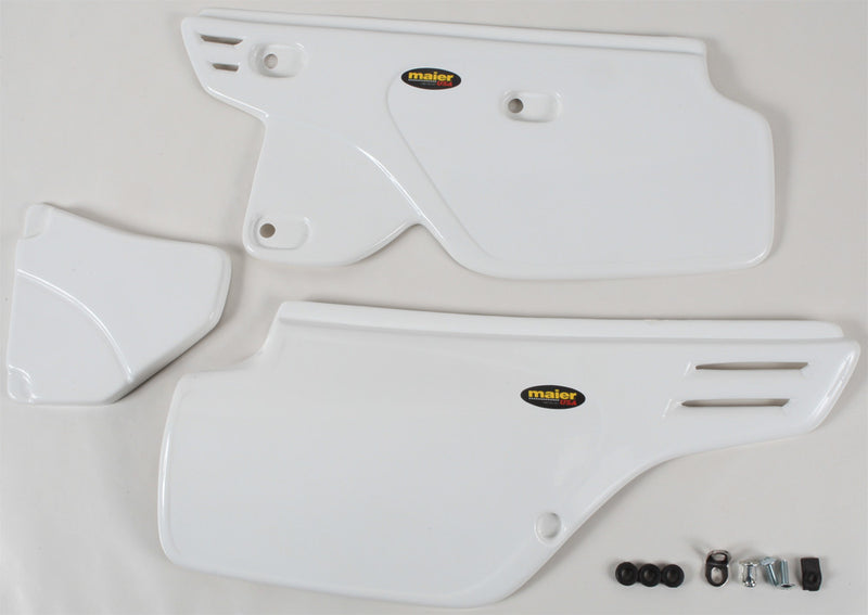 Maier Side Panels White - 206111 Honda XR350R / XR250R / XR600R 1985-1995