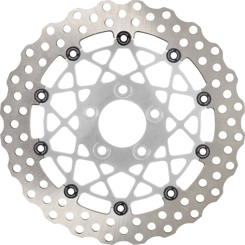 Performance Machine (pm) Brake Rotor - 0133-2608S-CH For Harley Motorcycles 2023-2026