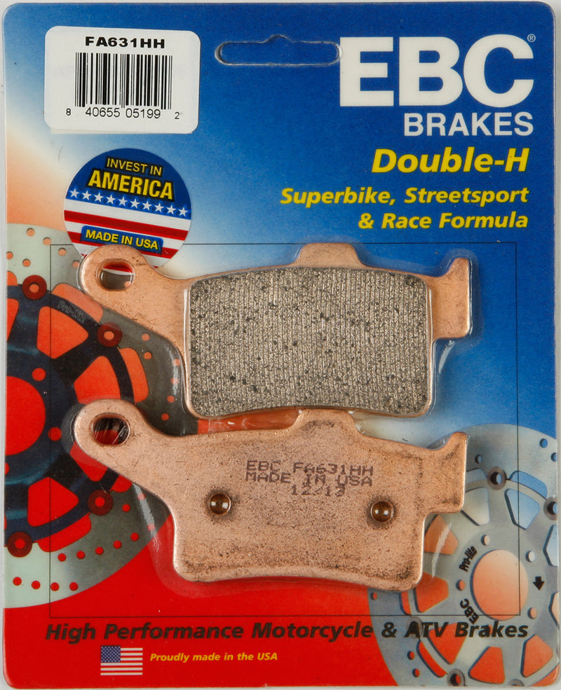 EBC Brake Pads Double-H Sintered - FA631HH Can-Am Spyder 2013-2014