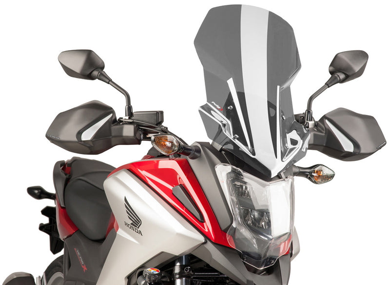 Puig Hi-Tech Parts Windscreen Touring Smoke - 8910H Honda NC700X / NC750X 2016-2020