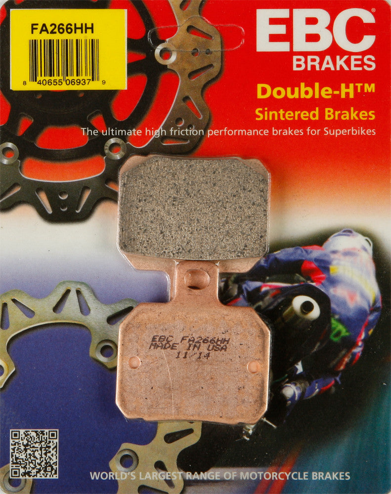 EBC Brake Pads - FA266HH For Ducati Motorcycles 1997-2017 | Aprilia Motorcycles 1998-2015