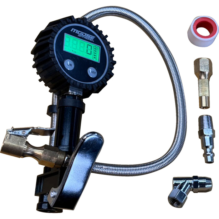 MOOSE OFFROAD 0363-0125 Q15-6016A Tire Inflator Gauge Gauge - Tire Inflator