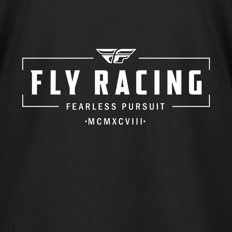 Fly Racing 356-0050L 356-0050L WOMEN'S FLY MOTTO TEE BLACK LG