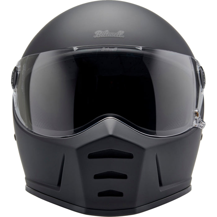 BILTWELL Lane Splitter Helmet Flat - Black