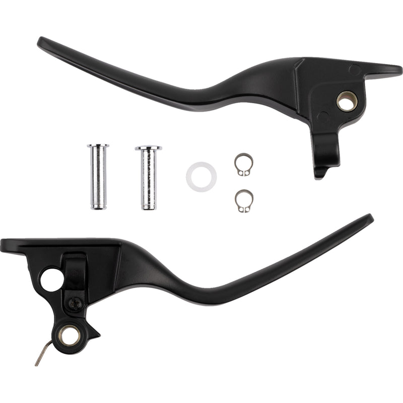 Drag Specialties Slotted Lever Set For Harley Touring 2021-2025