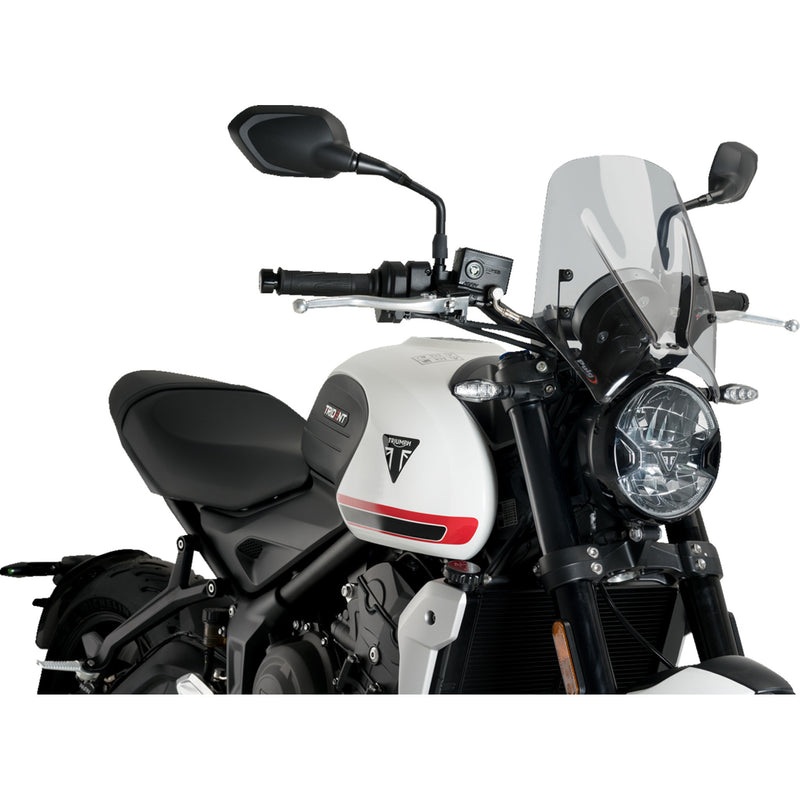 Puig Hi-Tech Parts New Generation Windshield - 20638H Triumph Trident 660 2021-2024