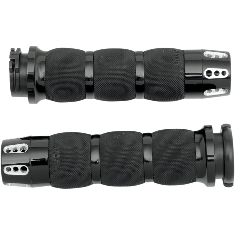 Avon Air Cushion Grips - AIR-90-ANO-GAT For Harley Motorcycles 1980-2022