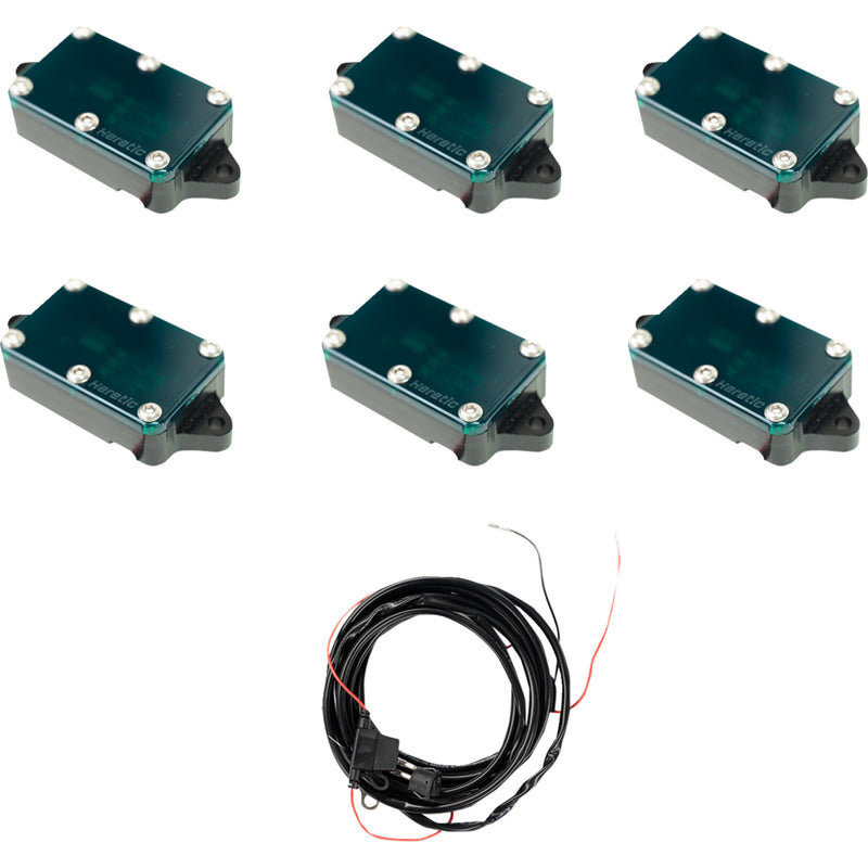HERETIC 2040-3090 70026 LED Rock Light Rock Light - Green - 6 Pack