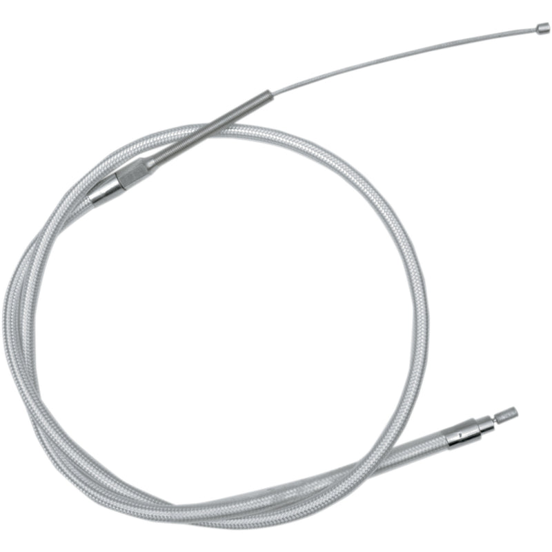 Magnum Shielding High-Efficiency Braided Sterling Chromite II® Clutch Cable 47-1/16" - 3206HE For Harley Sportster 1971-1985