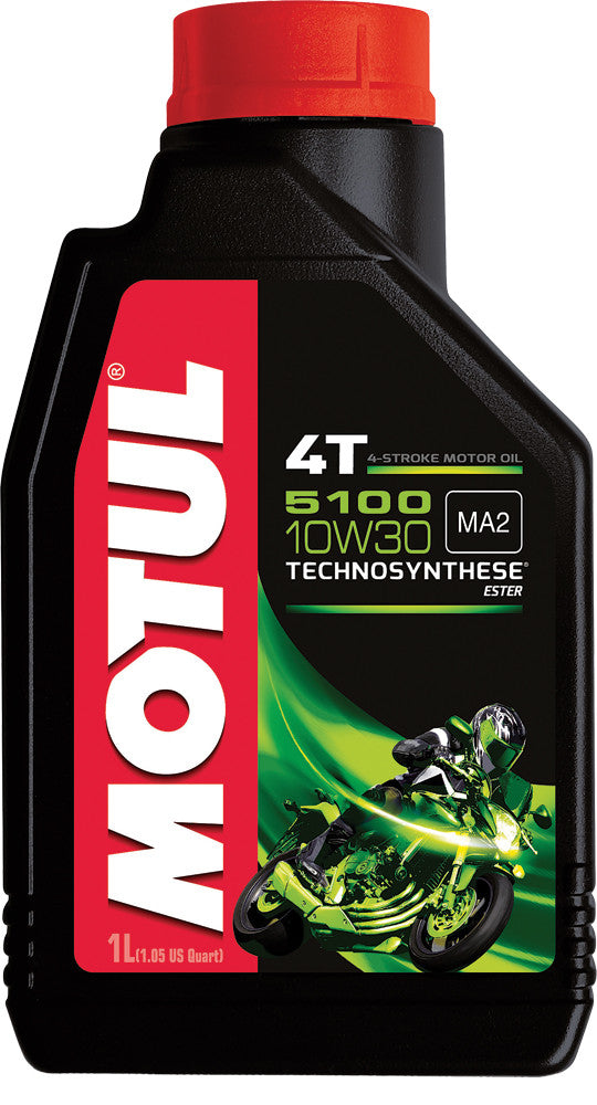Motul 82-2099 104062 5100 SEMI-SYNTHETIC OIL 4T 10W30 1L