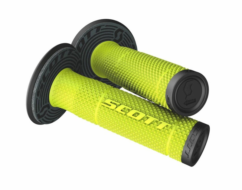 Scott 51-1256 219624-4755 SX2 GRIPS BLACK/NEON YELLOW