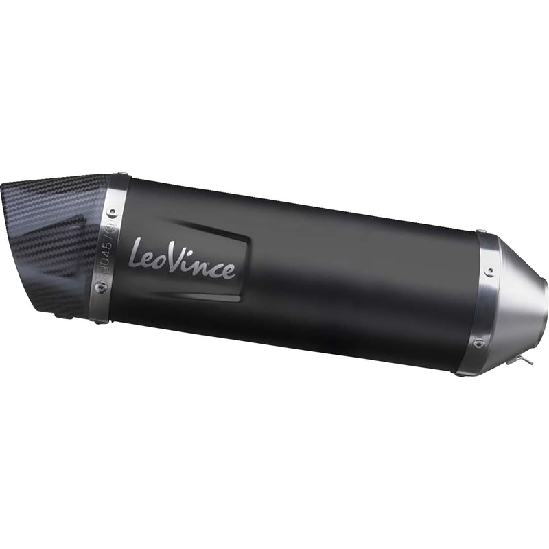 Leovince LV One Evo Black Edition Muffler - 14352EBU Triumph Tiger 2020-2023