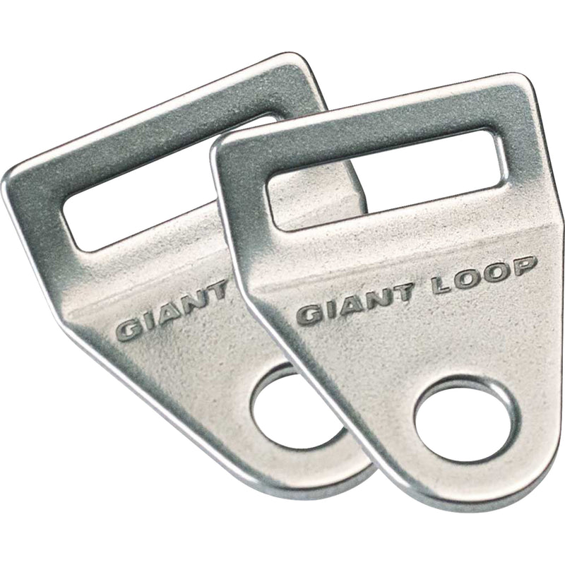 GIANT LOOP 3550-0468 SA23 Strap Anchors silver