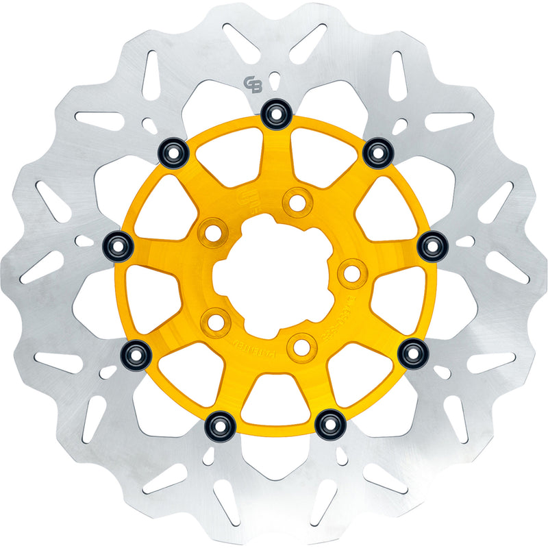 Gbrakes Wave® Brake Rotor - GBDU006 For Harley Motorcycles 2006-2026