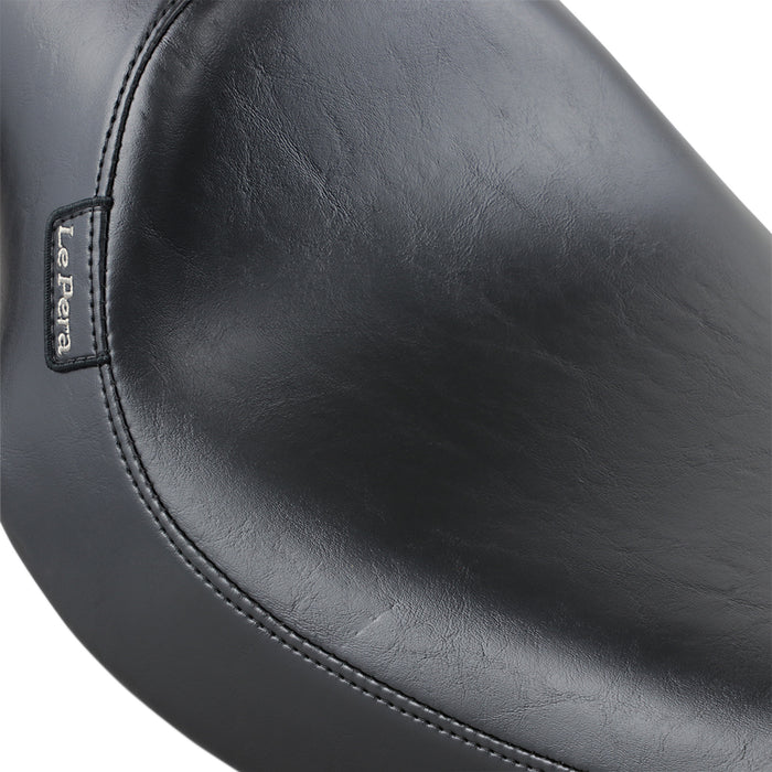 LE PERA DS-902052 L-861 Silhouette Full-Length Seat - Smooth - Black - Dyna '91-'95