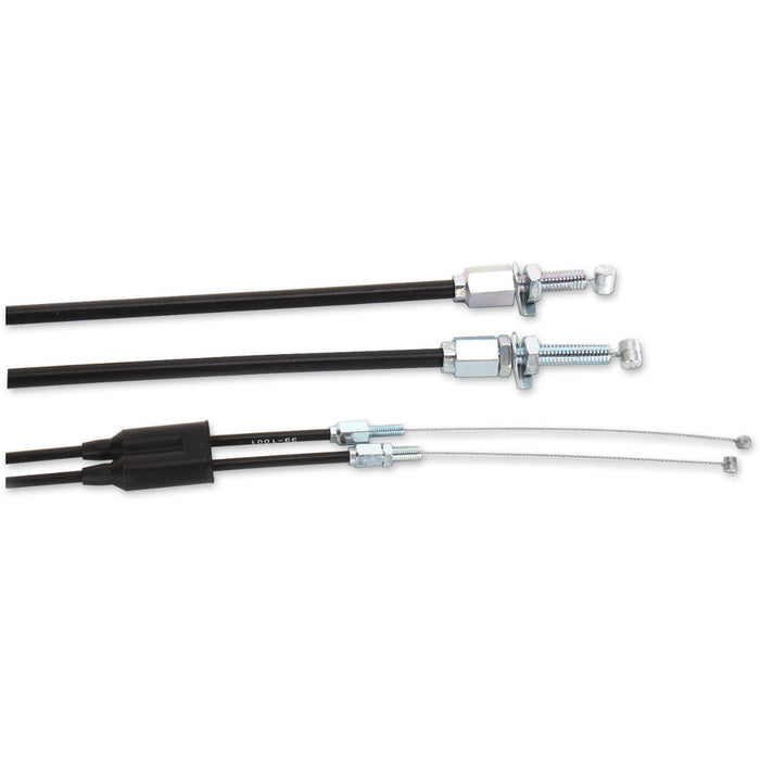 MOOSE OFFROAD 0650-1194 45-1019 Black Vinyl Throttle Cable Throttle Cable - Honda