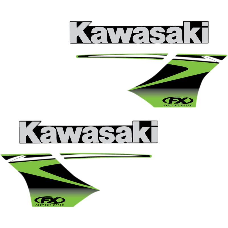 Factory Effex 2010 Graphic Kit - 13-05130 Kawasaki KX 250 / KX 450 2009-2012