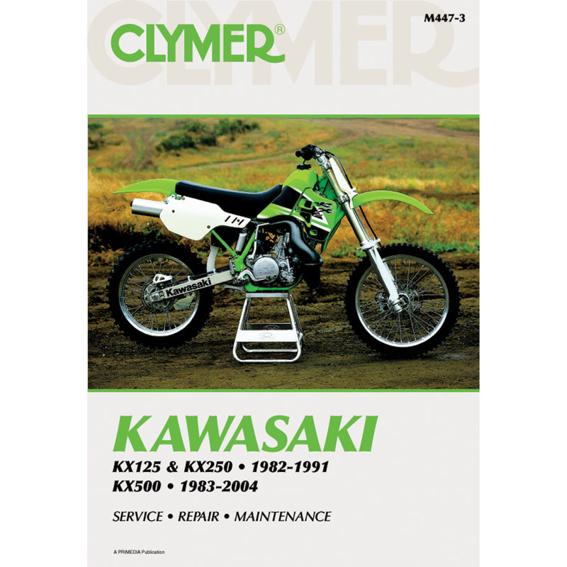 Clymer Service Manual - CM4473 Kawasaki KX 250 / KX 125 / KX 500 1982-2004