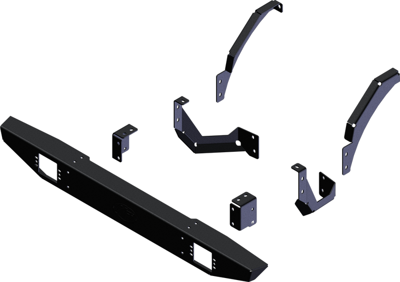 Kfi Products Bumper Rear Formed - 102105 Polaris ATV/UTV Models 2024
