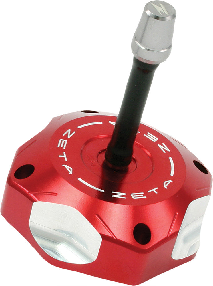 Zeta Billet GAS CAP RED - ZE87-1503 For Kawasaki Dirt Bikes 2005-2024 | Yamaha Dirt Bikes 2004-2024 | Suzuki RMZ 450 / RMZ 250 2018-2024
