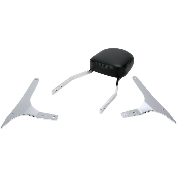 COBRA 1501-0258 02-5225 Square Sissy Bar Kit — Standard Sissy Bar - Standard - XVS 950 V-Star