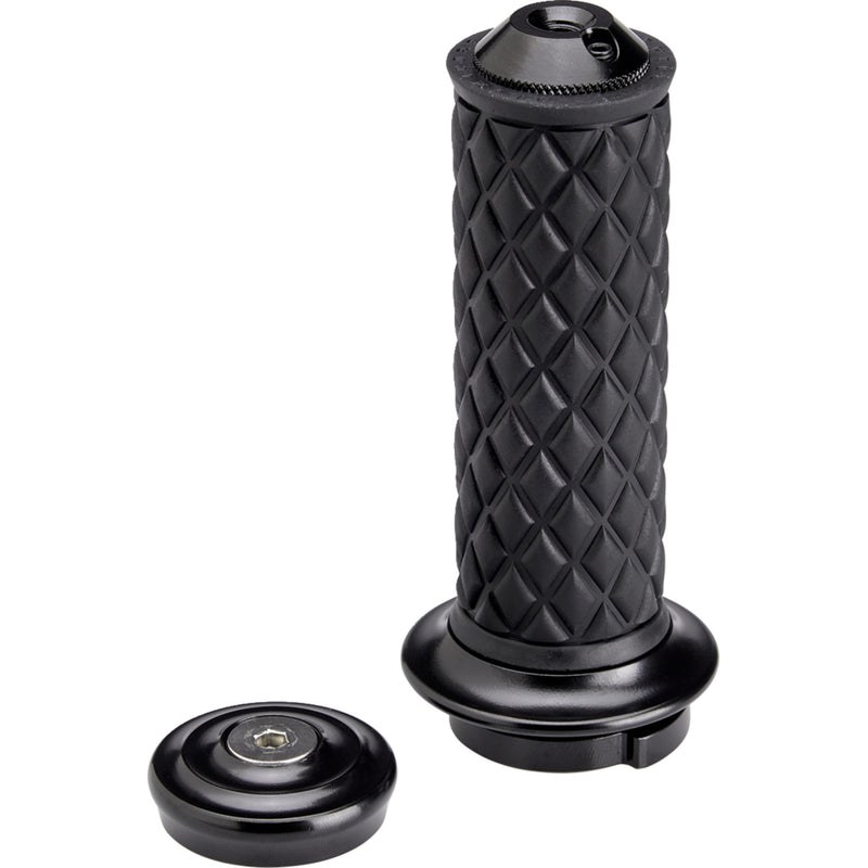 Biltwell Alumicore Grips Grips Alumicore TBW Black - 6608-201-01 For Harley Motorcycles 2022-2023