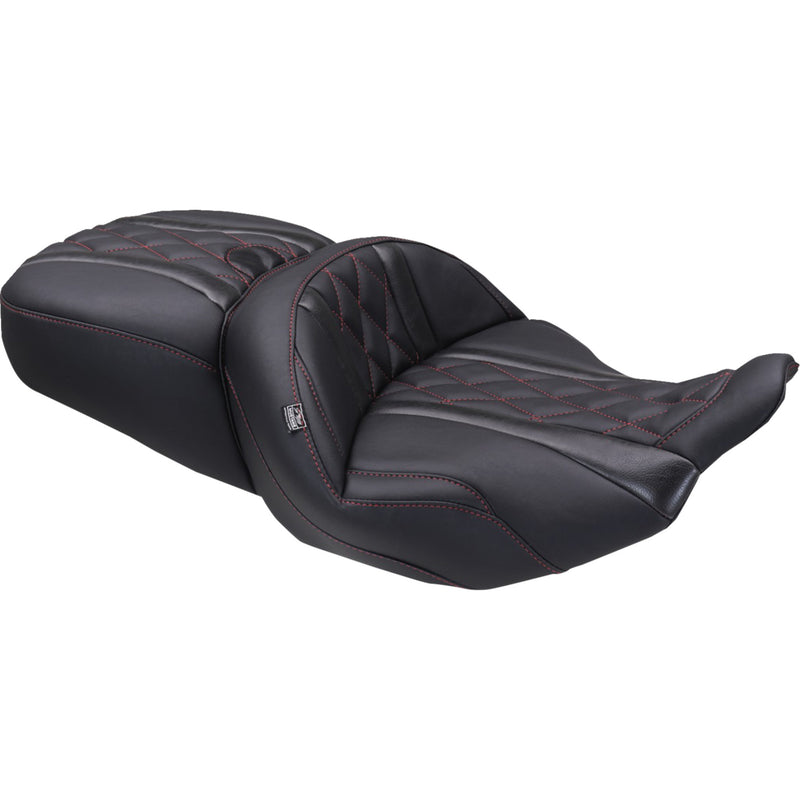 Mustang Deluxe Touring Seat - 89411DC For Harley Touring 2023-2026
