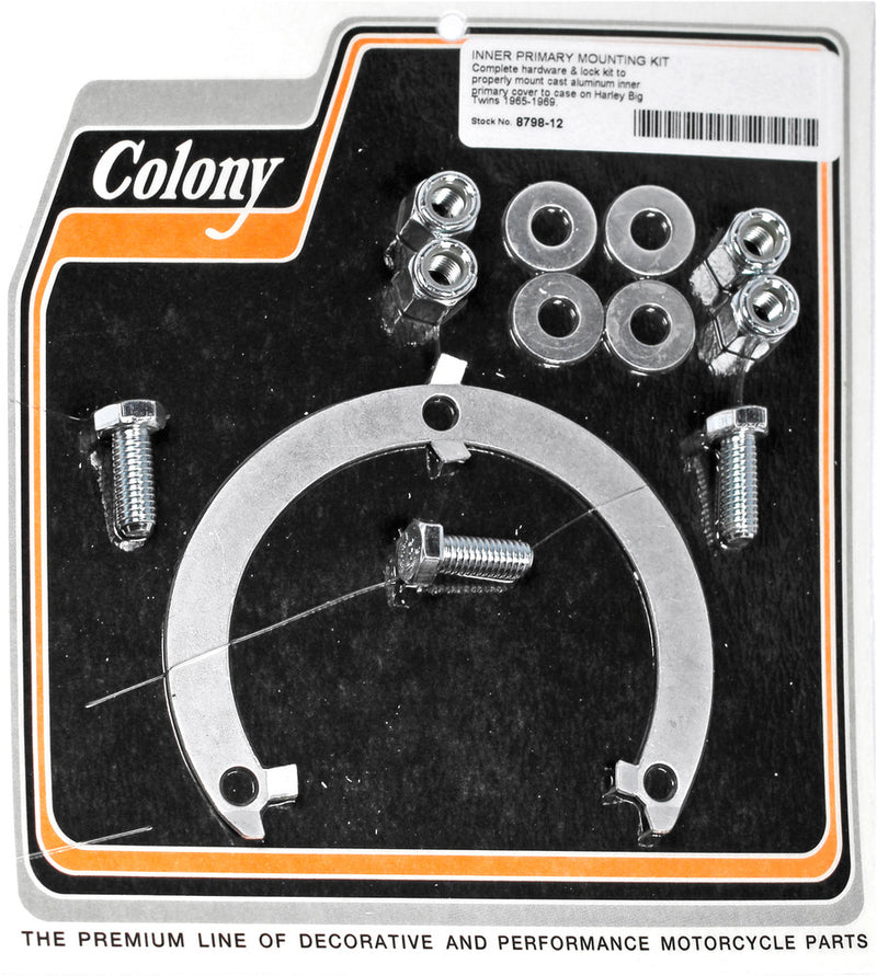 Colony Machine 830-1190 8798-12 INNER PRIMARY MOUNT KIT SHOVELHEAD 65-69