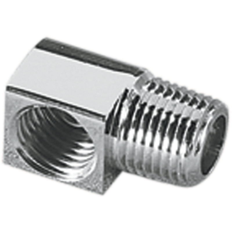 GARDNER-WESTCOTT DS-245256 7-49IE-3X2 Master Cylinder Elbow Fitting Male Elbow - 3/16" x 1/8" - Chrome