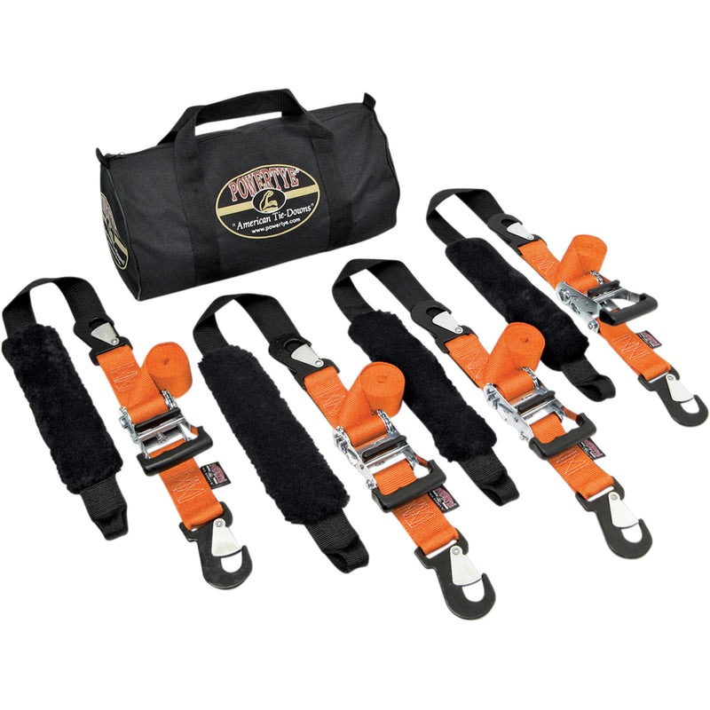 POWERTYE MFG. 3920-0289 TRAILERKIT-109 2" Big Daddy Trailer Kit Big Daddy Trailer Kit - 2" x 6-1/2' - Orange