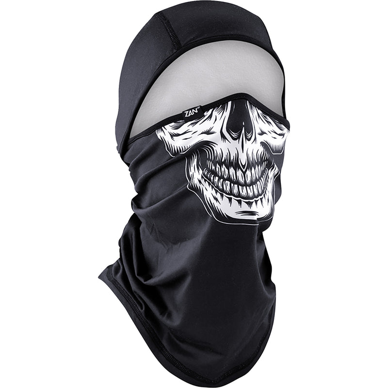 ZAN HEADGEAR 2503-0516 WB4L002 SportFlex® Balaclava convertible - black/white skull