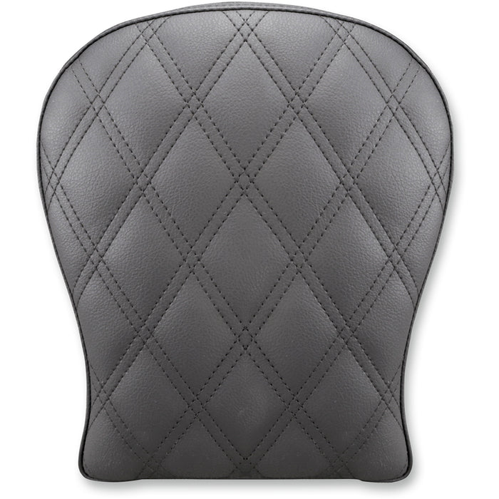 SADDLEMEN 0807-0196 SA1024 Detachable Pillion Pad lattice stitched - black