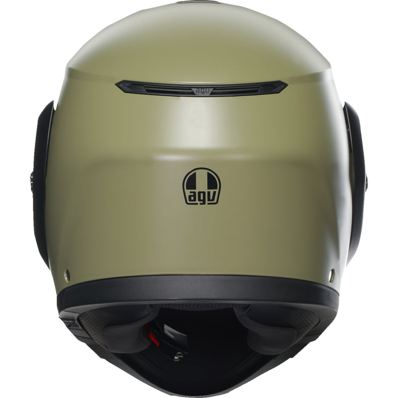 AGV 0100-2387 2118296002010L Streetmodular Mono Helmet Streetmodular Helmet - Mono - Matte Pastello Green/Black - Large